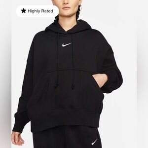 Nike Women's Over Oversized Pullover Hoodie Size Large